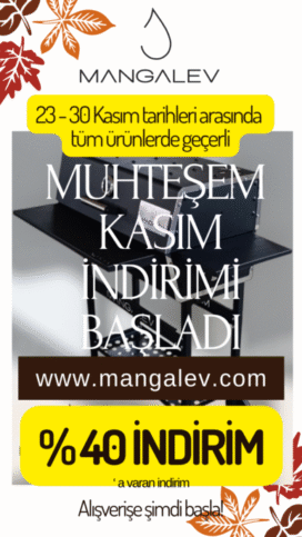 23-30 Kasım tarihleri arasında tüm ürünlerde geçerli